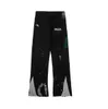 Pantalons Graffiti pour hommes Galleryse Depts Pantalons de survêtement pour femmes Galeries Dept Lettre mouchetée Imprimer Mans Couple Lâche Polyvalent Casual Straight pz