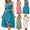 Casual Dresses Summer Temperament Commute Mid Womens Short Cocktail Dress Daily Wear For Women