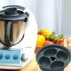 6 in1 Egg Poachers Egg Cooker Tools for Thermomix TM5 TM6 Eggs Steamer Mold Tray Stand Kitchen Baking Mould Cooking Utensil Tool 240105