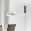 Lámparas de pared de diseño italiano, luz nórdica de brazo largo para vestíbulo, dormitorio, cocina, decoración del hogar, aplique, accesorio de iluminación moderno