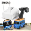 SNICLO Q38-T1 RTR 2.4GHz 1/100 RC MINI Micro Elettrico Modello di Controllo Remoto Auto Simulazione Bus Giocattolo da Tavolo per Bambini Adulti con FPV 240105