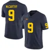 Stitch Football College Michigan Wolverines 23 Michael Barrett Jersey 18 Colston Loveland 25 Junior Colson 14 Roman Wilson 9 JJ McCarthy 2 Blake Corum University