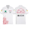 2024 New F1 racing suit T-shirt Team Summer Short-sleeved T-shirt with mens custom plus size