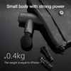 Booster Mini X Pistola per massaggio Percussioni Massaggiatore per schiena e collo Vibratori elettrici Fitness portatile Mini macchina per massaggio del corpo 240104