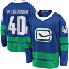 Mens Kids 43 Quinn Hughes Reverse Retro Hockey Jersey 40 Elias Pettersson Brock Boeser Andrei Kuzmenko Sam Lafferty Casey Desmith Trevor Linden J.T.Миллер Джерси