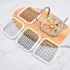 Multifuncional 5 em 1 para frutas vegetais cortador de alimentos cubos ralador batata fritar slicer acessórios cozinha 240105