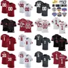 Mans Washington State Cougars Fútbol universitario 8 Devin Richardson Jerseys 0 Sam Lockett III 52 Kyle Thornton 25 Jaden Hicks 4 Luke Falk 2 Kyle Williams Nombre personalizado