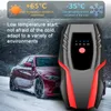 1500A Portable Car Battery Booster 22000mAh Emergency Power Bank With LED Lighting 12V Car Jump Starter