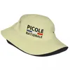 Berets Picole Nationale Bob Bucket Hat Print für Männer Frauen Outdoor Panama Angelkappe Fischerhüte