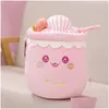 Stuffed & Plush Animals 2023 Stuffed Animals Cute Soft Simated Large Ice And Snow Pearl Milk Tea Cup Pillow P Toy Drop Delivery Toys G Dhlum