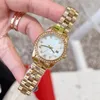 Damenuhren, Uhrwerk, Luxusuhren für Damen, Diamant-Designeruhr, Gold, 31 mm, Uhr komplett aus Edelstahl, Armbanduhr mit hoher Qualität