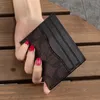 Kart çantası Kadın Deri Kompakt Mini Sevimli Kişiselleştirilmiş Kart Kılıf Cüzdan All-In-One Bag
