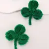 Acessórios de cabelo 2pcs Lucky Clover Haripins para meninas St. Patrick's Day Chapéu Botas Clipes Crianças Festa Barrettes Headwear Crianças Hairgrips