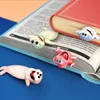 1 Stück Cartoon-Lesezeichen für Bücher Autsch Meerestier Hai Schildkröte Krake Einzigartiges Lesegeschenk Kinder Schule A6660 240105