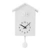 3 couleurs moderne en plastique oiseau coucou conception Quartz tenture murale horloge minuterie Quartz horloge murale pour la décoration de bureau à domicile H1230273B