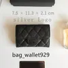 projektant portfel torebka różowa torba mody mini cc z pudełkową torbą na pył flip-top