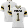 Équipe de football universitaire Iowa Hawkeyes Jerseys College 12 Cade McNamara 2 Kaleb Johnson 85 Luke Lachey 34 Jay Higgins 28 Kamari Moulton 83 Erick Équipe entièrement cousue