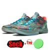 Nike Kobe 5 Lebron 20 농구화 디자이너 Kobes Grinch Trainers, 제비꽃 크림 메탈 왁스 Time Machine Oreo 운동화 사이즈 46 첫선