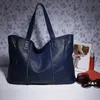 Zency 100% authentique sac à main en cuir grande capacité de grande capacité pour femmes sac à bandoulière rétro sac à main de haute qualité sac à provisions marron 240104