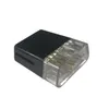 24V OBD -bilkontakt 16 -stiftsgränssnitt Datordetektering Diagnostisk socket OBD2 Sound Card Car Shell Transparent svart