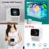 Hemmabiosystem Wanbo T2 Max Projector Portable Mini Theatre LCD Bluetooth Support 1080p Vertical Correction Fl HD Drop Delivery Dhmag
