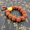 Chiński styl 2.0 Duże cząsteczki Nepal Rudraksha Bransoletka imitacja Pains Rogu akcesoria tworzą produkt King Kong 240104