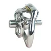 Super Small Stainless Steel Male Chastity Devices with Urethral Tube Stealth Locks Metal Ball Cage Sex Toy for Men