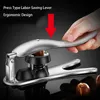 Chestnut Clip Nut Opener Cutter Gadgets 2 in 1 Quick Walnut Pliers 304 Stainless Steel Nutcracker Sheller Kitchen Tools Cutter 240104