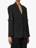 Abiti da donna Tannt Blazer da donna Patchwork Nero Blazer e giacche vintage Fashion Chic Giacca da donna elegante 2024