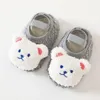 Scarpe Primi Passi Orso per Bambini Invernali Spesse e Calde Nate con Suola Antiscivolo in Morbido Peluche per Bambini Ragazzi Ragazze Neonate