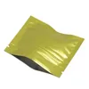 200Pcs/ Lot 75*6cm Aluminum Foil Zipper Lock Packaging Bag Pouch Mylar Self Seal Vacuum Zipper Bags for Food Storage Heat Packet Rcolt