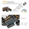 Wltoys 322221 22201 2.4G Mini RC Auto 2WD Modello di veicolo fuoristrada con telecomando leggero Camion meccanico Giocattolo per bambini 240105