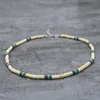 Choker Vintage handgemaakte tribale etnische ketting mannen kokossteen voor accessoires sieraden cadeau