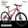 Cyklar 2023 Ny mountainbike 24/26 tum 21 24 27 Hastighet Vuxen Dual Disc Brake Variable Speed ​​Bicycle Student Stöttabsorption BICYCLEL240105