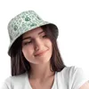 Berets Happy Ireland St. Patrick's Day Bucket Hat For Women Men Students Foldable Bob Fishing Hats Panama Cap Autumn