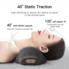 Elektryczny masażer szyi poduszka szyjka szyjna podgrzewanie wibracje Masaż pleców spokój relaksujący śpiąca pamięć pianka kręgosłupa 240104
