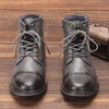 Размер 713 Ботильоны для мужчин Мужские кожаные ботинки Брендовые мужские ботинки AL605 y240126