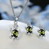 Design Jewelry Fashion Niche Sense Turtle Earrings Necklace Set Female Animal Series