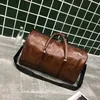 Reisetasche mit hoher Kapazität, Gepäck, Unisex, Freizeit, Fitness, Wochenendtasche, Business-Koffer, weiches Leder, Reisetaschen, Umhängetaschen, 240104