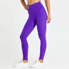 Lu Lu Lemens Lemon Align Athletic Legging Sport Women Fintess High midja Yoga Pant Soft Comprehensive Training JOG100%Squat Proof Compression