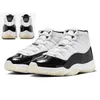 Cherry 11 Cool Grey 11s Баскетбольные кроссовки Благодарность Мужчины Женщины Space Jam Low Cement Grey Кепка и платье Concord XI High Gamma Blue Кроссовки с кроссовками Box