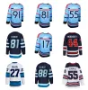 Kyle Connor Nikolai Ehlers RCAF 기념일 위니펙 하키 저지 제트 Jess Josh Morrissey Mark Scheifele Adam Lowry Logan Stanley Neal Pionk Al