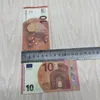 Copier de l'argent Taille réelle 1: 2 USD, EUR, GBP Pièces de monnaie Dollars Euro Dénominations multiples Iqnwj