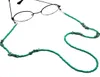 Nouvelle mode Turquoise chaîne de lunettes en plastique perlé lien de lunettes vert chaîne de lunettes de soleil 75 cm 12 pcslot Whole4029615