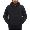 Couleur pure hommes vêtements de sport marque de mode imprimer pulls à capuche pour hommes pull hip hop survêtement sweats à capuche sweats S-3XL 240104