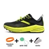 2024 Brooks Cascadia 16 Laufschuhe Glycerin 20 Launch 9 Hyperion Tempo Triple Schwarz Weiß Grau Gelb Orange Mesh Trainer Outdoor Männer Frauen Sport Turnschuhe