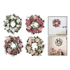 Decorative Flowers Handmade Artificial Wreath Floral Swag Flower For Home Decor