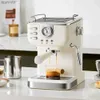 Coffee Makers Houselin Espresso Coffee Machine Cappuccino Latte Maker 20 Bar with Steam Milk FrotherL240105