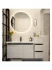 Bathroom Sink Faucets Stainless Steel Paint Cabinet Combination Table Toilet Hand Washing Wash Basin Ceramic Whole Washbin