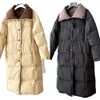 Long Hot Down Jacket Women's Models 2023 Ny Loose Casual Medium Längd White Duck Parka Canadian Gooose Coate3v3 2Ofve